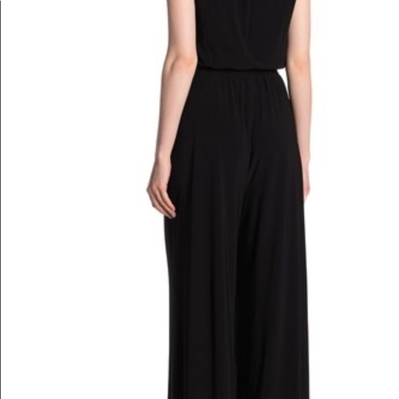 Vince Camuto Jumpsuit Cowl Neck Romper Pants black - Picture 2 of 7